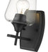 Wall Sconce Z-Lite 473-1S-MB Matte Black Joliet 1 Light Wall Sconce Z-Lite
