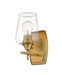 Wall Sconce Z-Lite 473-1S-OBR Olde Brass Joliet 1 Light Wall Sconce Z-Lite