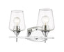 Vanity Z-Lite 473-2V-CH Chrome Joliet 2 Light Vanity Z-Lite