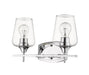Vanity Z-Lite 473-2V-CH Chrome Joliet 2 Light Vanity Z-Lite