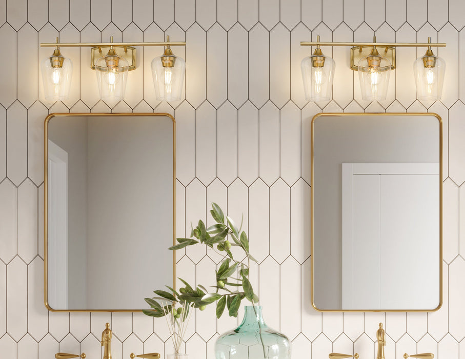 Vanity Z-Lite 473-3V-BBR Burnished Brass Joliet 3 Light Vanity Z-Lite