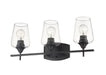 Vanity Z-Lite 473-3V-MB Matte Black Joliet 3 Light Vanity Z-Lite