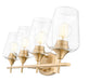 Vanity Z-Lite 473-4V-BBR Burnished Brass Joliet 4 Light Vanity Z-Lite