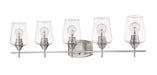 Vanity Z-Lite 473-5V-BN Brushed Nickel Joliet 5 Light Vanity Z-Lite