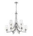 Chandelier Z-Lite 473-9CH Chrome Joliet 9 Light Chandelier Z-Lite