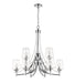 Chandelier Z-Lite 473-9CH Chrome Joliet 9 Light Chandelier Z-Lite