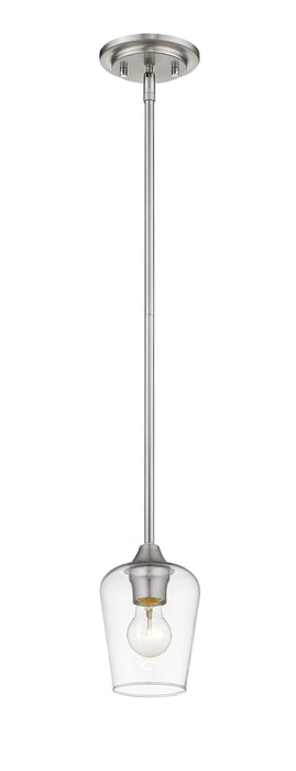 Pendant Z-Lite 473MP-BN Brushed Nickel Joliet 1 Light Pendant Z-Lite