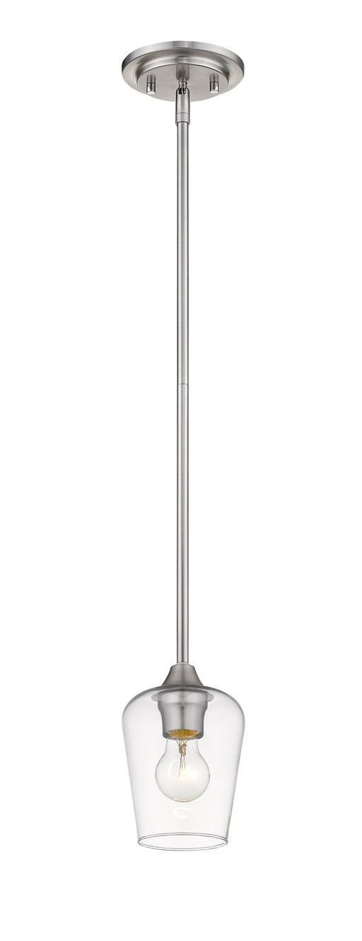 Pendant Z-Lite 473MP-BN Brushed Nickel Joliet 1 Light Pendant Z-Lite