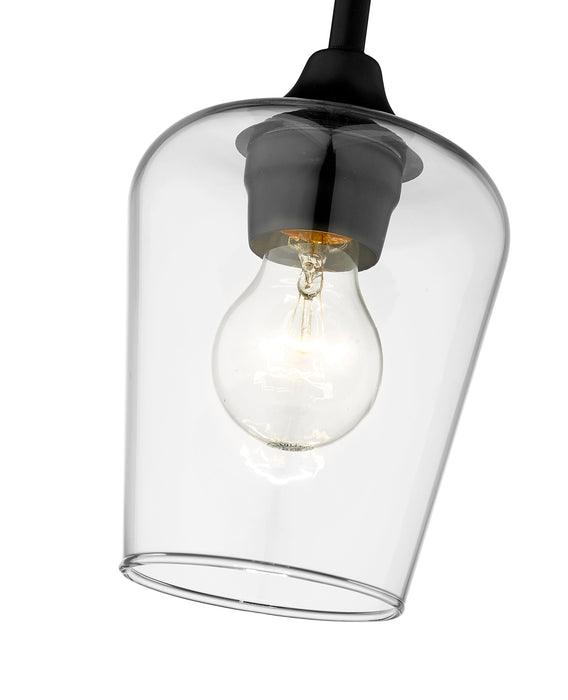 Pendant Z-Lite 473MP-MB Matte Black Joliet 1 Light Pendant Z-Lite