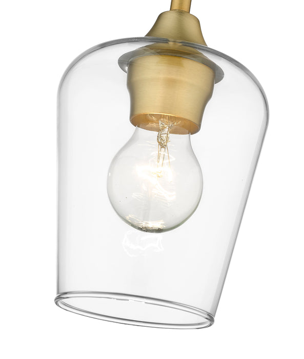 Pendant Z-Lite 473MP-OBR Olde Brass Joliet 1 Light Pendant Z-Lite