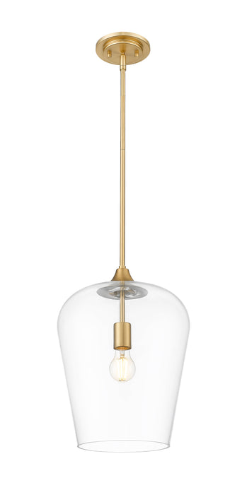 Pendant Z-Lite 473P12-BBR Burnished Brass Joliet 1 Light Pendant Z-Lite