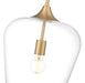 Pendant Z-Lite 473P12-BBR Burnished Brass Joliet 1 Light Pendant Z-Lite