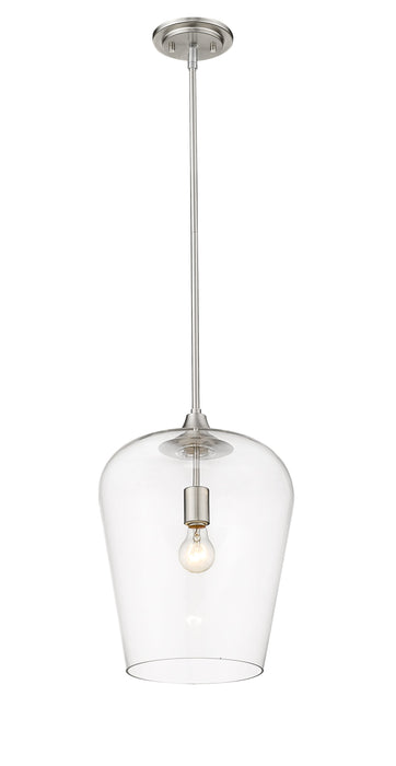 Pendant Z-Lite 473P12-BN Brushed Nickel Joliet 1 Light Pendant Z-Lite