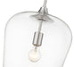 Pendant Z-Lite 473P12-BN Brushed Nickel Joliet 1 Light Pendant Z-Lite