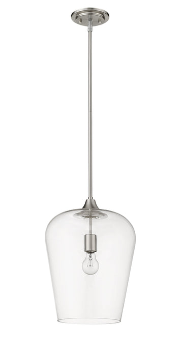 Pendant Z-Lite 473P12-BN Brushed Nickel Joliet 1 Light Pendant Z-Lite