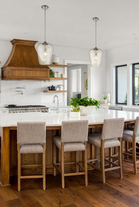 Pendant Z-Lite 473P12-CH Chrome Joliet 1 Light Pendant Z-Lite