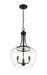 Pendant Z-Lite 473P16-MB Matte Black Joliet 3 Light Pendant Z-Lite
