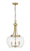 Pendant Z-Lite 473P16-OBR Olde Brass Joliet 3 Light Pendant Z-Lite