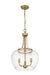 Pendant Z-Lite 473P16-OBR Olde Brass Joliet 3 Light Pendant Z-Lite
