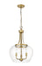 Pendant Z-Lite 473P16-OBR Olde Brass Joliet 3 Light Pendant Z-Lite