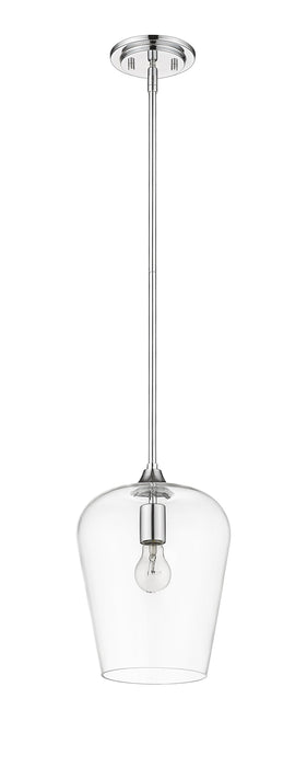 Pendant Z-Lite 473P9-CH Chrome Joliet 1 Light Pendant Z-Lite