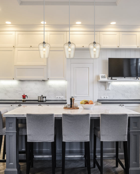 Pendant Z-Lite 473P9-CH Chrome Joliet 1 Light Pendant Z-Lite