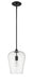 Pendant Z-Lite 473P9-MB Matte Black Joliet 1 Light Pendant Z-Lite