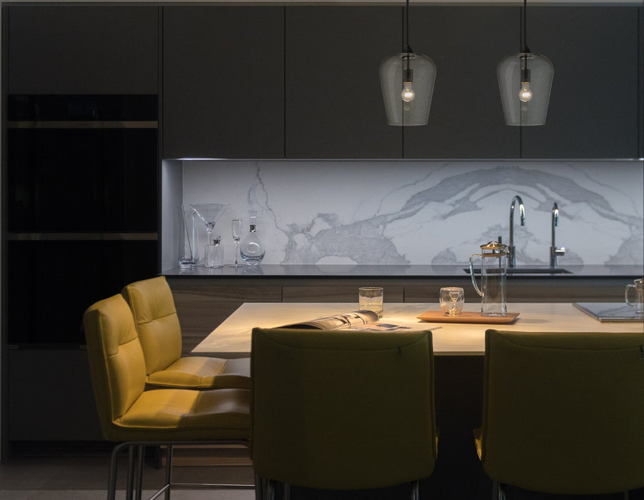 Pendant Z-Lite 473P9-MB Matte Black Joliet 1 Light Pendant Z-Lite