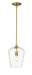 Pendant Z-Lite 473P9-OBR Olde Brass Joliet 1 Light Pendant Z-Lite