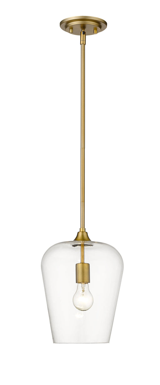 Pendant Z-Lite 473P9-OBR Olde Brass Joliet 1 Light Pendant Z-Lite