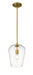 Pendant Z-Lite 473P9-OBR Olde Brass Joliet 1 Light Pendant Z-Lite