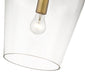 Pendant Z-Lite 473P9-OBR Olde Brass Joliet 1 Light Pendant Z-Lite