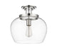 Semi Flush Mount Z-Lite 473SF13-CH Chrome Joliet 1 Light Semi Flush Mount Z-Lite