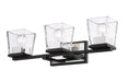 Vanity Z-Lite 475-3V-MB-CH Matte Black + Chrome Bleeker Street 3 Light Vanity Z-Lite