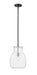 Pendant Z-Lite 476P-ROD-MB-BN Matte Black + Brushed Nickel Bella 1 Light Pendant Z-Lite