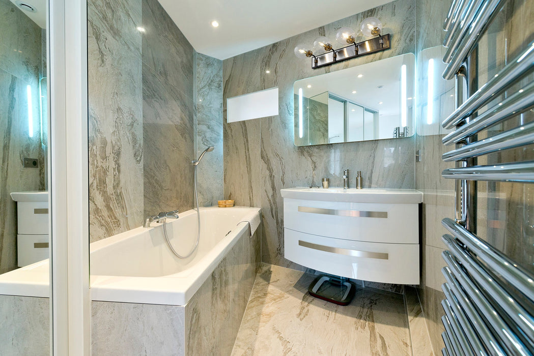 Vanity Z-Lite 477-4V-MB-BN Matte Black + Brushed Nickel Parsons 4 Light Vanity Z-Lite