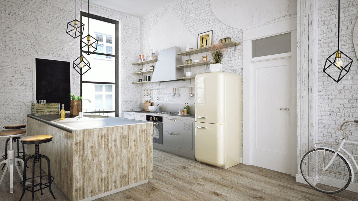 Chandelier Z-Lite 478-3BRZ-OBR Bronze + Olde Brass Vertical 3 Light Chandelier Z-Lite