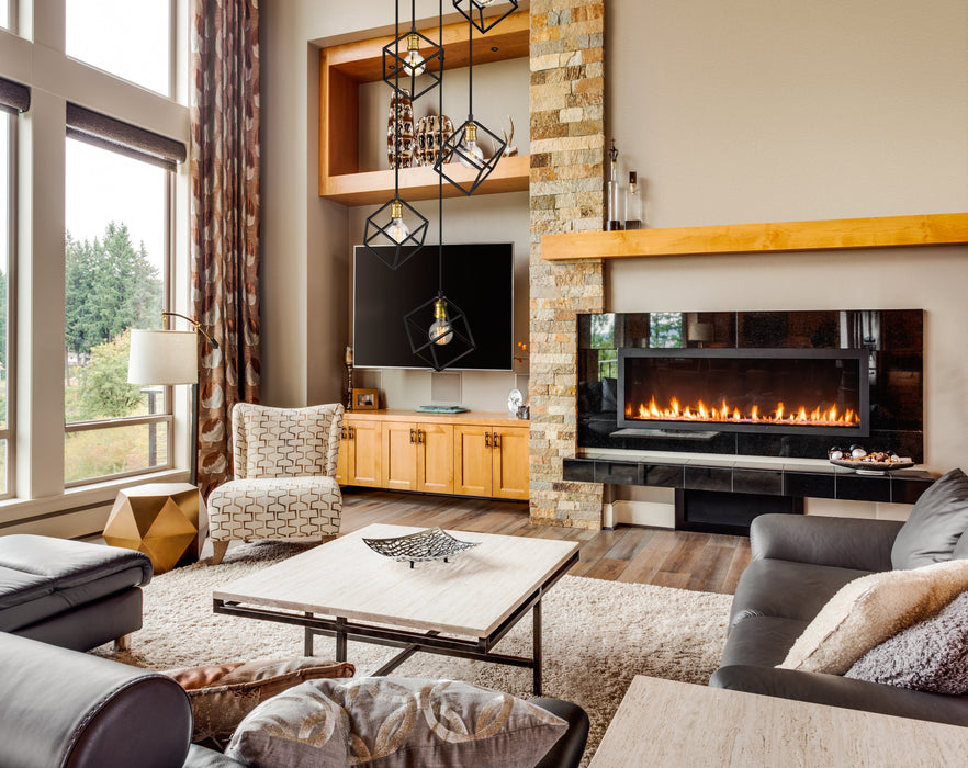 Chandelier Z-Lite 478-5BRZ-OBR Bronze + Olde Brass Vertical 5 Light Chandelier Z-Lite