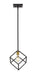 Pendant Z-Lite 478P11-BRZ-OBR Bronze + Olde Brass Vertical 1 Light Pendant Z-Lite