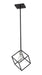 Pendant Z-Lite 478P11-MB-BN Matte Black + Brushed Nickel Vertical 1 Light Pendant Z-Lite
