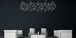 Eurofase 38036-019 Leonardelli 65" Chrome LED Chandelier