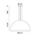 Eurofase 37224-028 Laverton 36" Gold-Black Mix LED Chandelier