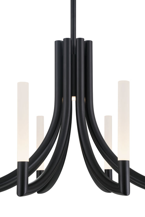 Eurofase 49010-039 Olette 24" Matte Black LED Chandelier