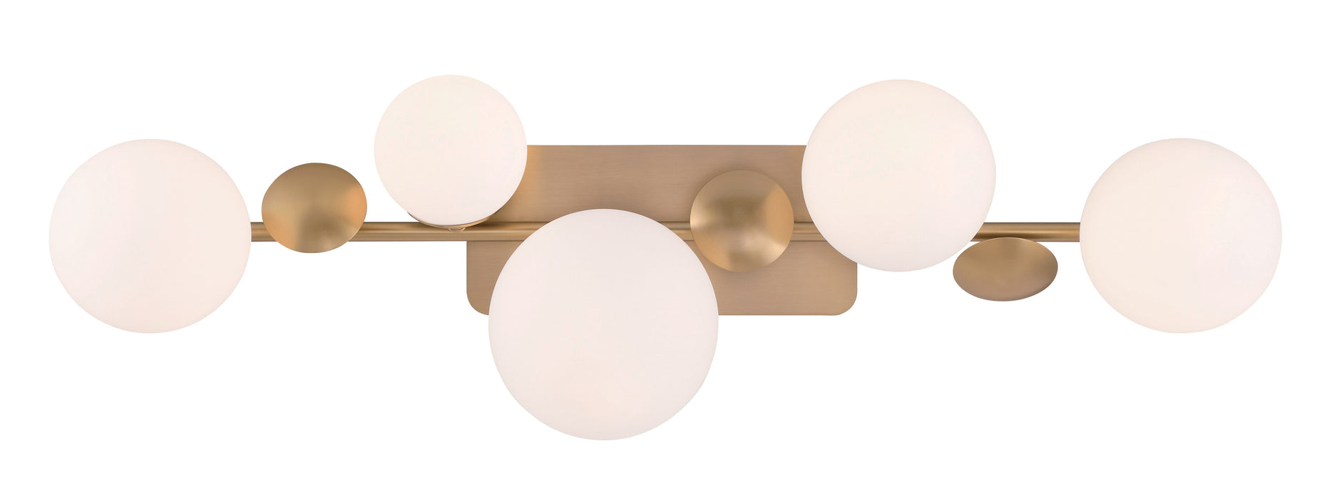 Eurofase 49087-017 Vine 5-Light Gold LED Vanity Light