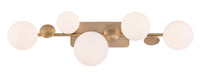 Eurofase 49087-017 Vine 5-Light Gold LED Vanity Light