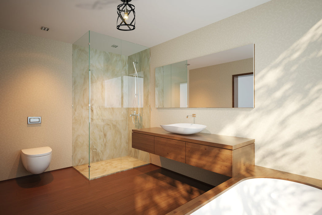 Flush Mount Z-Lite 481F1-MB-BN Matte Black + Brushed Nickel Malcalester 1 Light Flush Mount Z-Lite