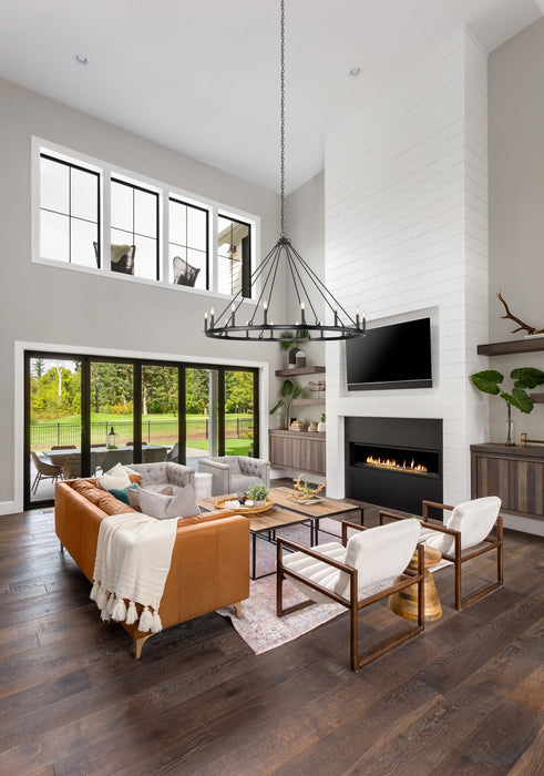 Chandelier Z-Lite 482R-16MB Matte Black Barclay 16 Light Chandelier Z-Lite