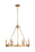 Chandelier Z-Lite 482R-6RB Rubbed Brass Barclay 6 Light Chandelier Z-Lite