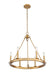 Chandelier Z-Lite 482R-6RB Rubbed Brass Barclay 6 Light Chandelier Z-Lite