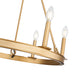 Chandelier Z-Lite 482R-6RB Rubbed Brass Barclay 6 Light Chandelier Z-Lite